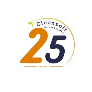 Logo des 25 ans de Cleansoft